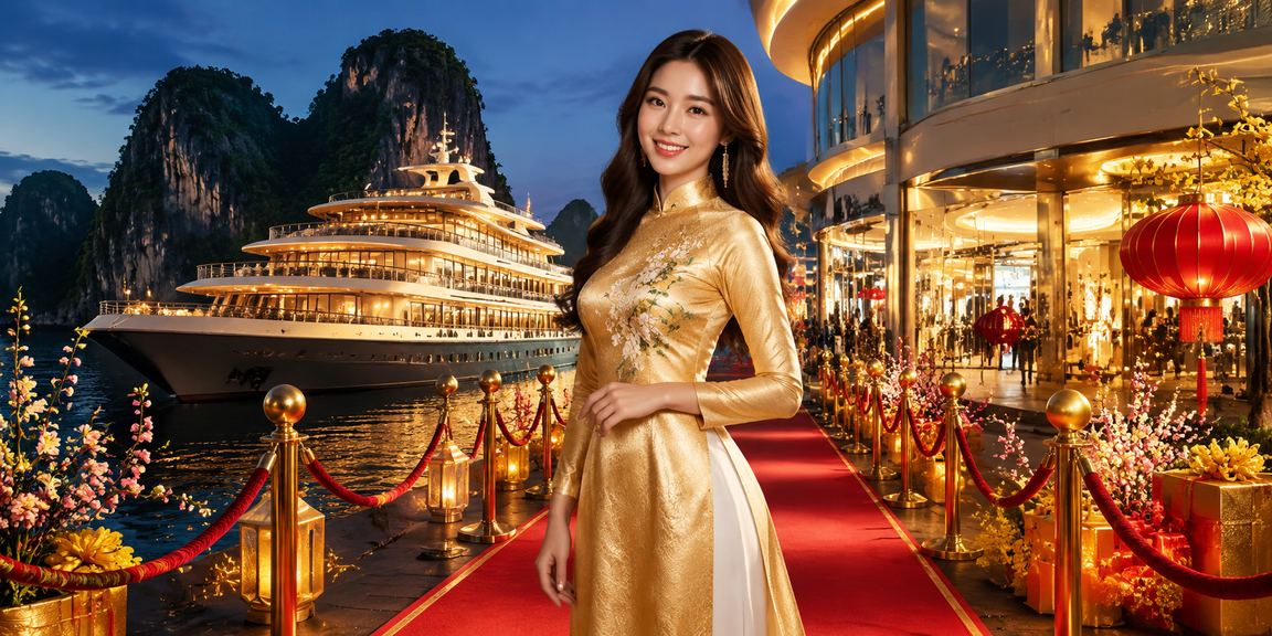 Người dùng tại vịnh Hạ Long truy cập nền tảng 1911 để thực hiện giao dịch tài chính